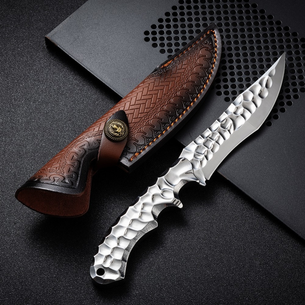 Survival Knife Full Tang - Faca de Aço Pesado de Alta