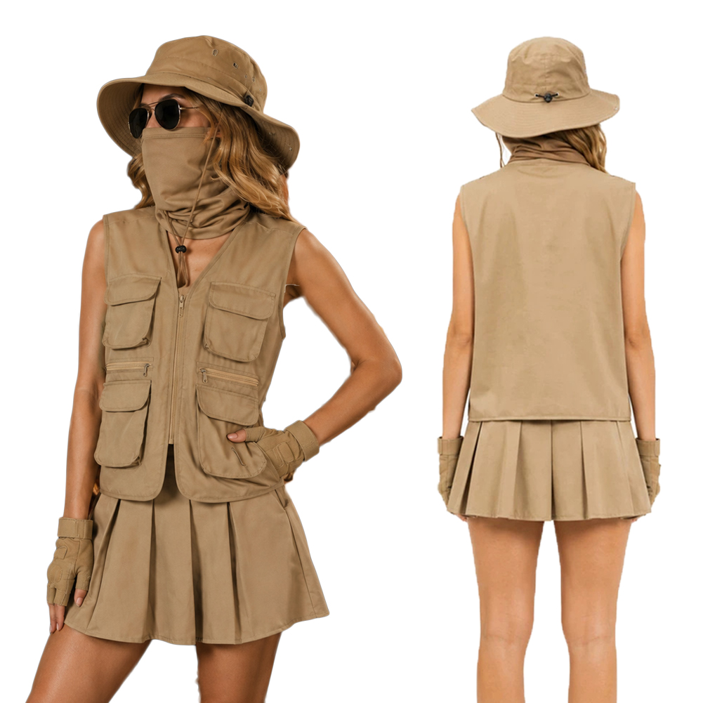 Outdoor Adventure Hat - Roupas de Explorador ao Ar Livre,