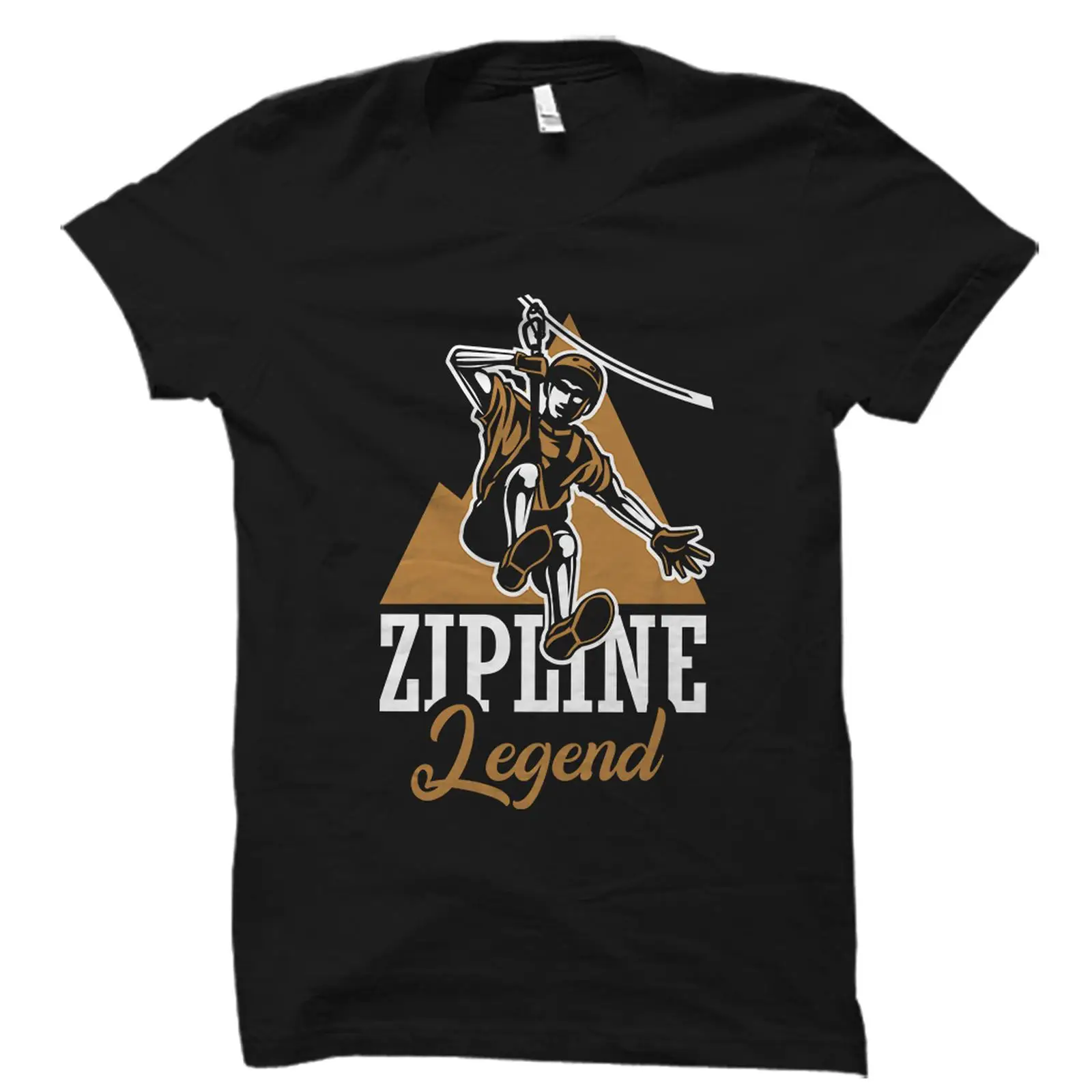Outdoor Adventure Ziplines & Waterfall Puerto Vallarta - Camiseta Zipline Legend Engraçada para Amantes