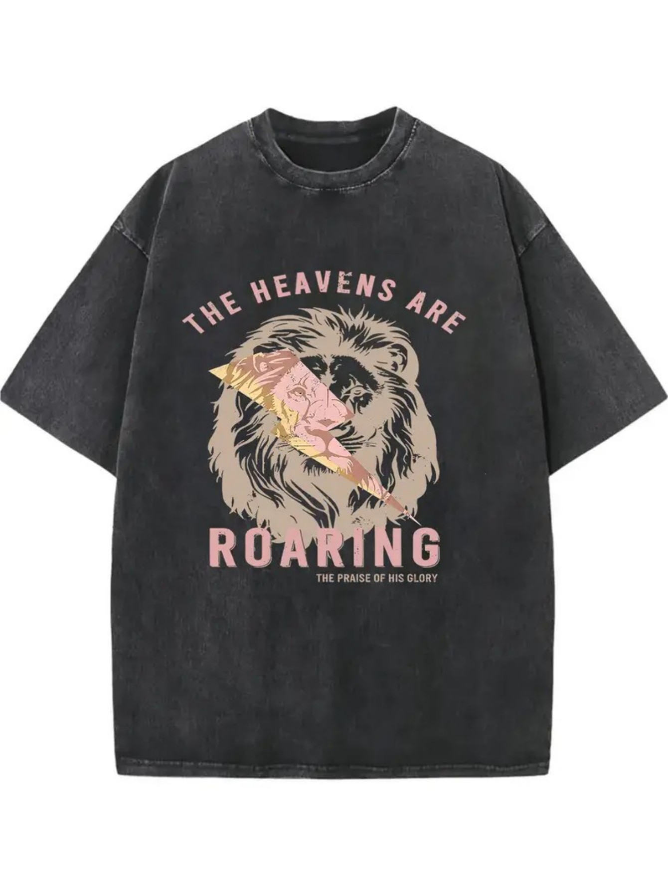 Outdoor Adventure Festival - Camiseta Masculina Vintage com Tingimento Puro,