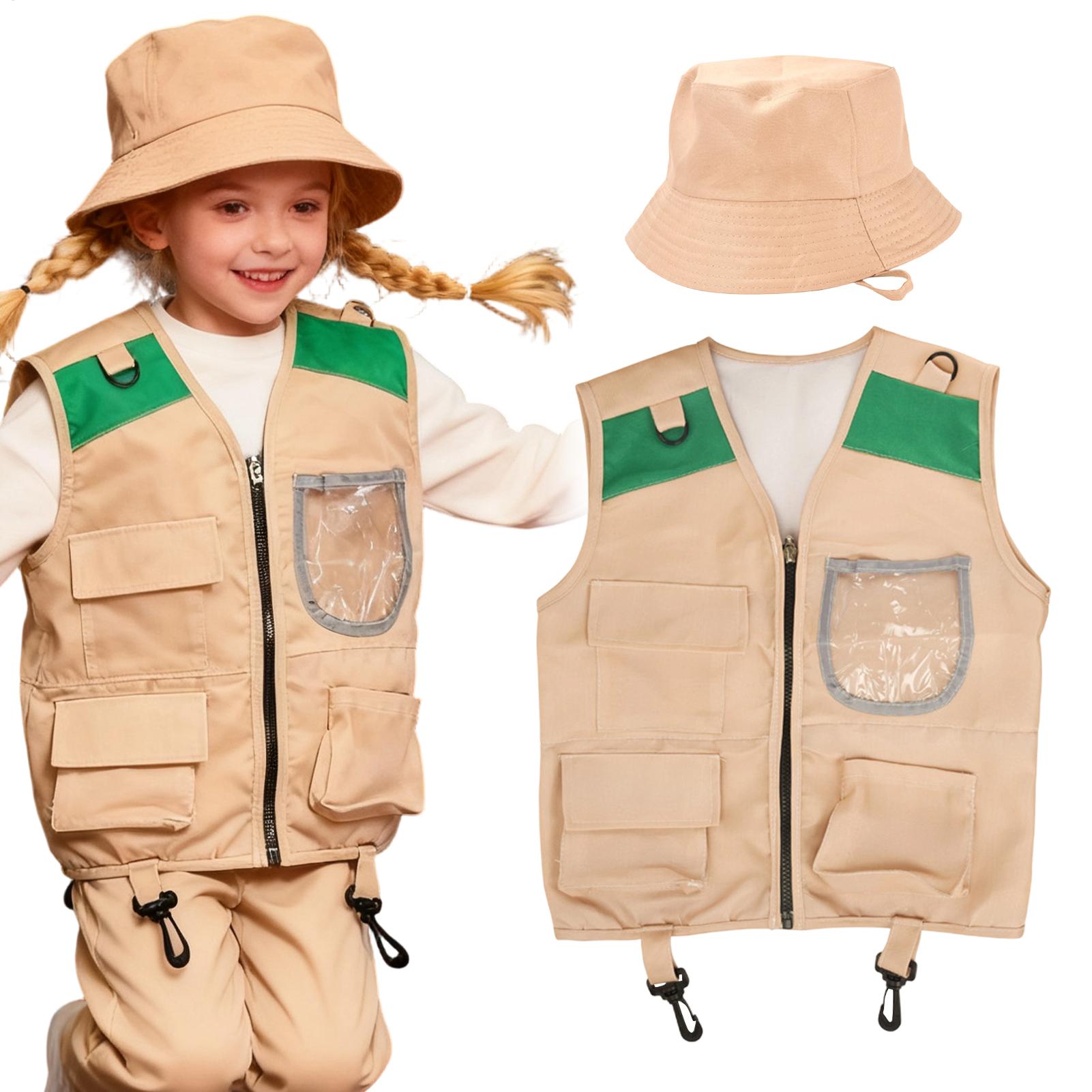 Outdoor Adventure Boys - Fantasia de Explorador Safari para Crianças,
