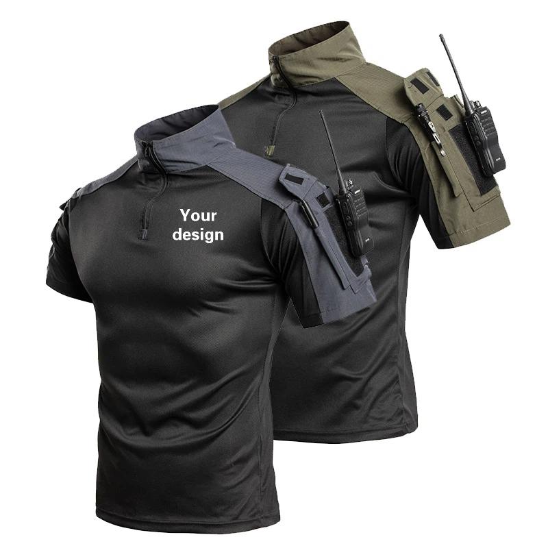 Outdoor Adventure Training - Camiseta Tática de Secagem Rápida para