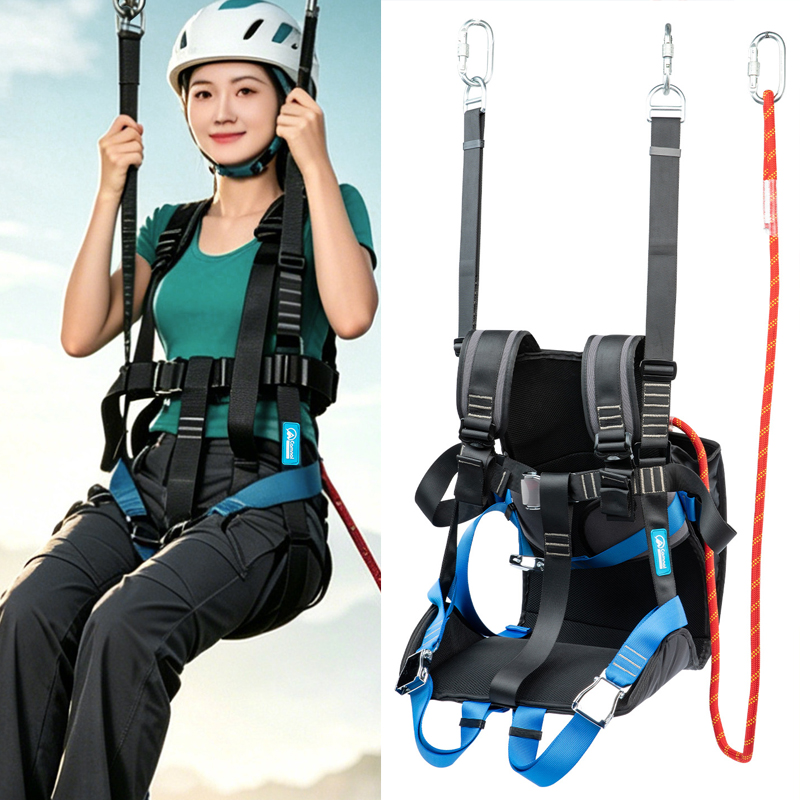 Outdoor Adventure Ziplines & Waterfall Puerto Vallarta - Assento de Segurança para Zipline em