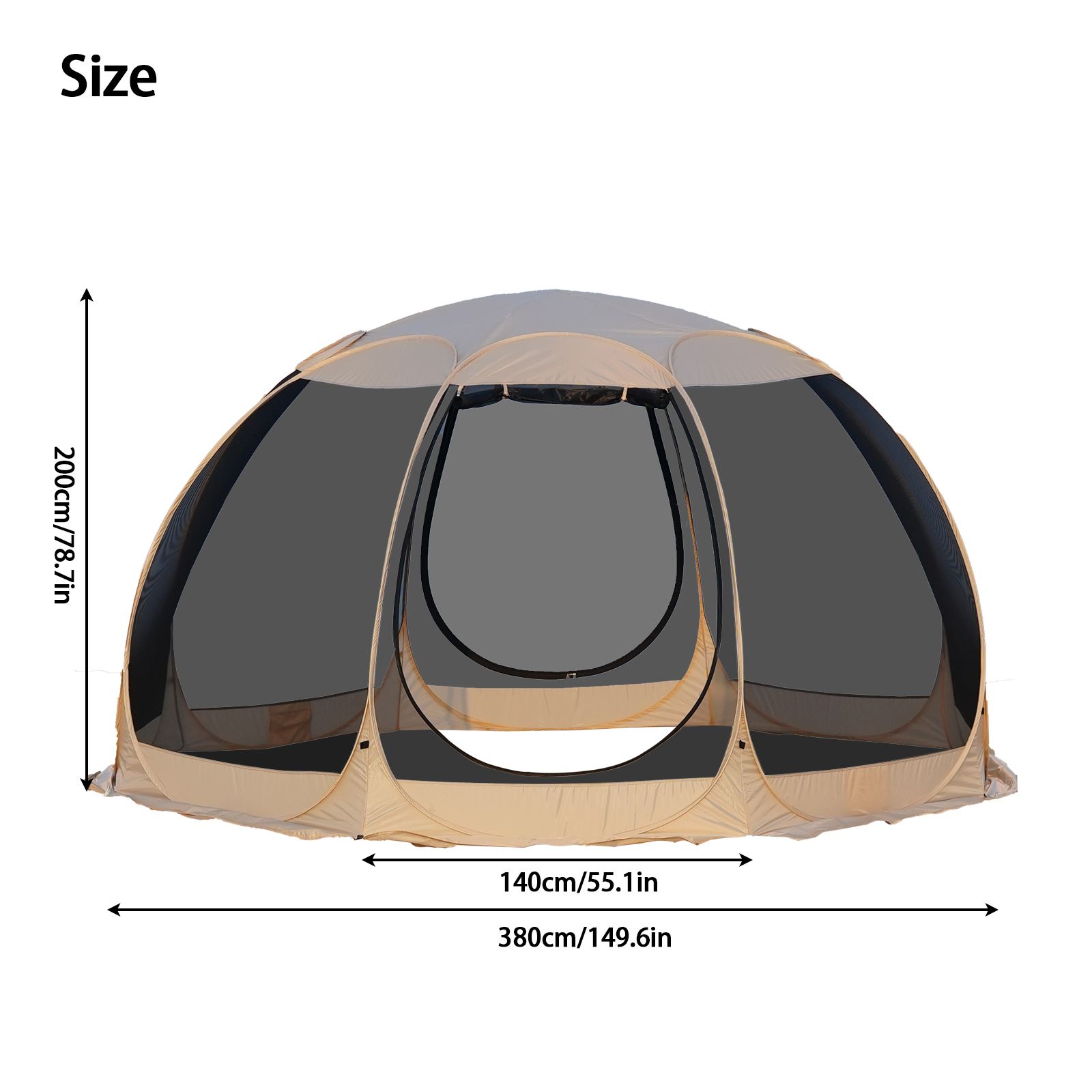 Tenda de Tela Pop-up PAKICETUS - Outdoor Adventure Tent avaliação e preço