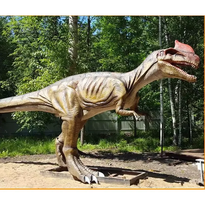 Estátua de Dinossauro Animado  - Outdoor Adventure Educator avaliação e preço