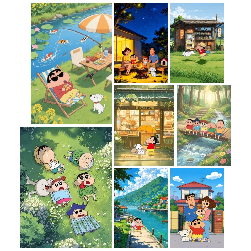 Kit de pintura com diamantes 5 - Outdoor Adventure Japan avaliação e preço