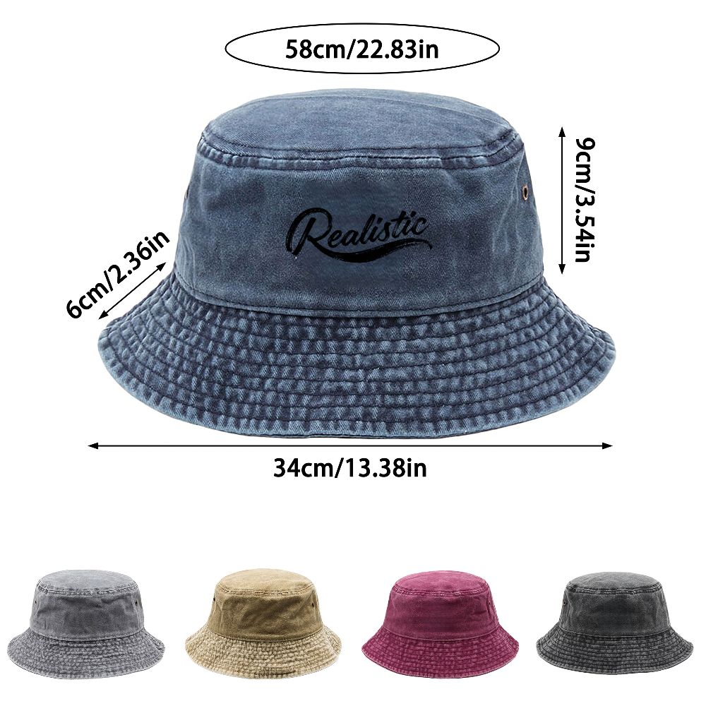 Chapéu Bucket Vintage Lavado U - Outdoor Adventure Festival avaliação e preço