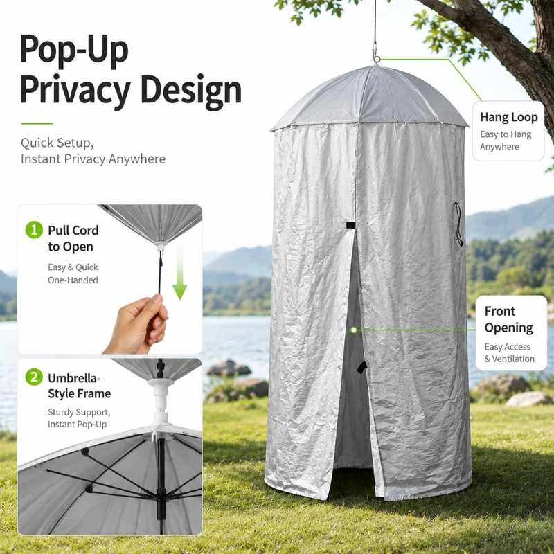 Tenda de Privacidade Portátil  - Outdoor Adventure Tent avaliação e preço