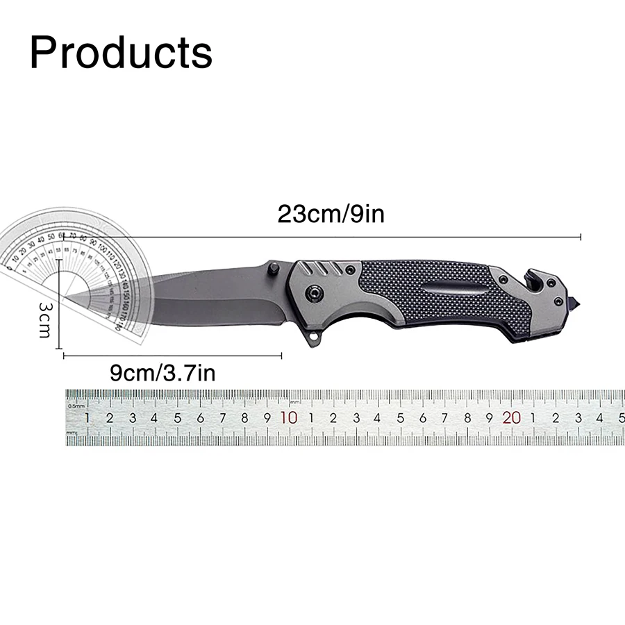 Conveniente faca de sobrevivên - Survival Knife Full Tang avaliação e preço