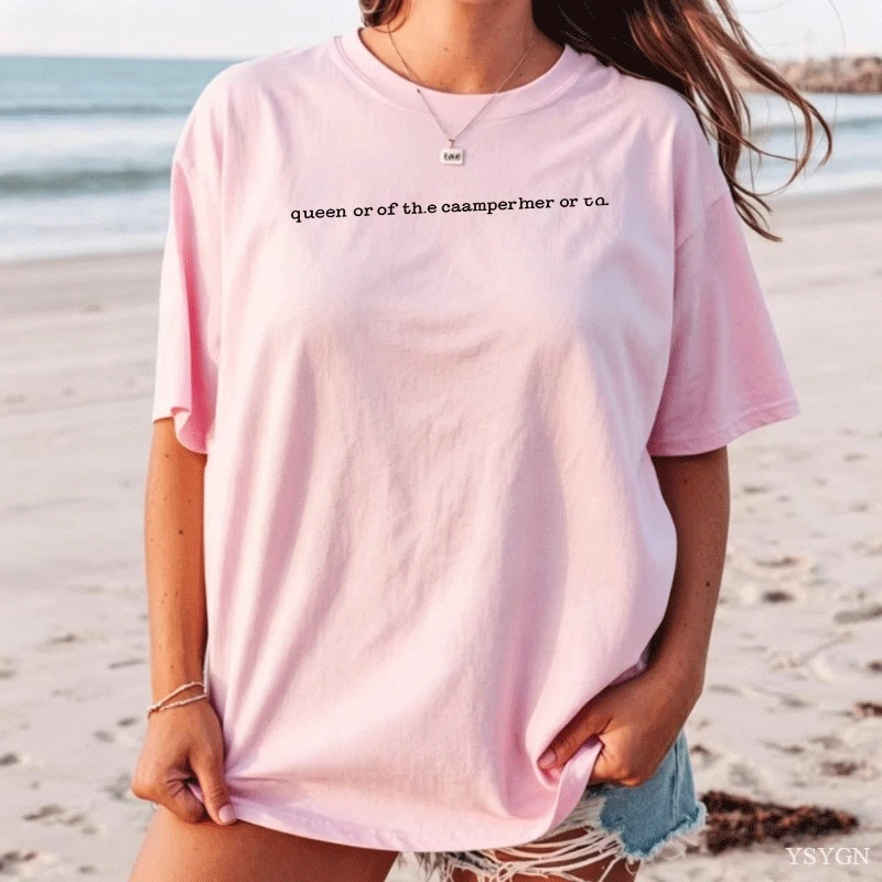 Camiseta Queen of The Camper p - Outdoor Adventure Films avaliação e preço