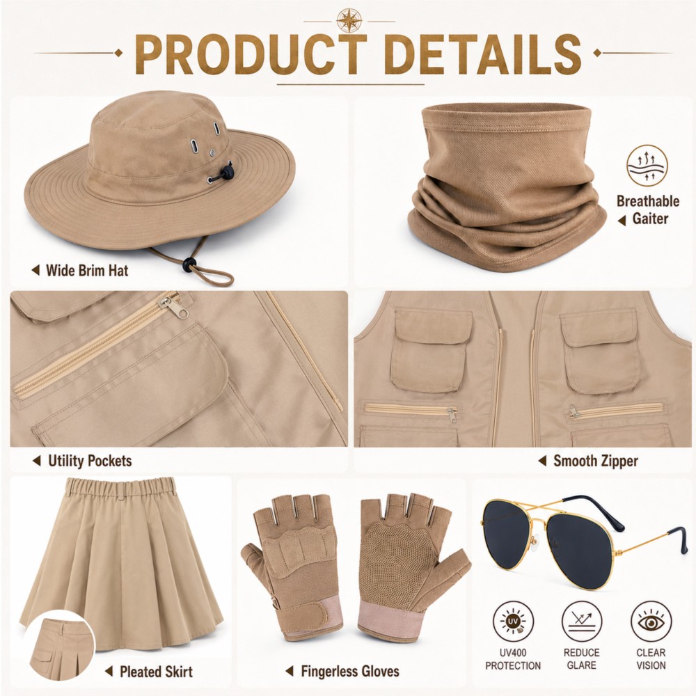 Roupas de Explorador ao Ar Liv - Outdoor Adventure Hat avaliação e preço